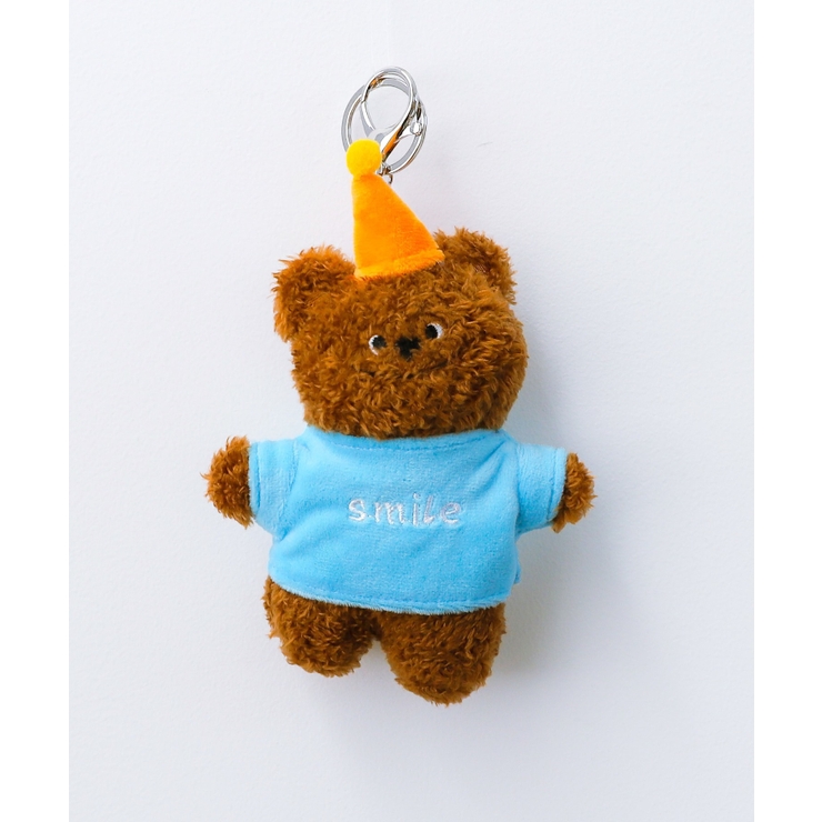 smileベアぬいぐるみキーホルダー[品番：WG010094435]｜WEGO