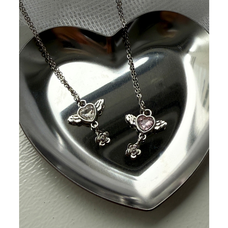パキッと♪プリティペアネックレス | WEGO【WOMEN】 | 詳細画像1 
