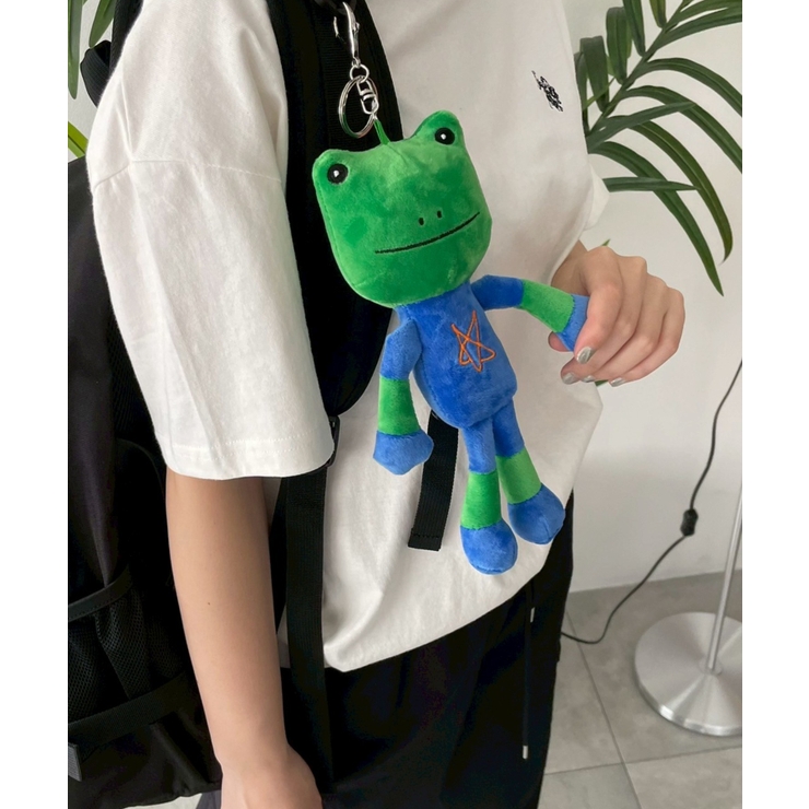 スターヒーローけろちゃんぬいぐるみキーホルダー | WEGO【WOMEN】 | 詳細画像1 