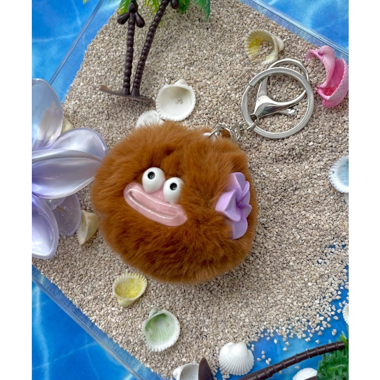 ガイアの流星ページ①‐2【ぬいぐるみオーダー】 アゲアゲハイビスカスモンスターぬいぐるみキーホルダー[品番