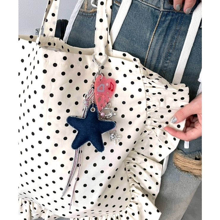 柄2 | デニムモチーフセットキーホルダー | WEGO【WOMEN】