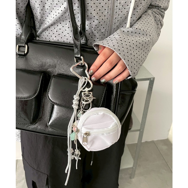 ホワイト | バッグモチーフセットキーホルダー | WEGO【WOMEN】