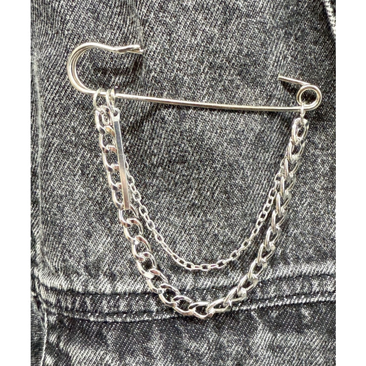 Lデザインマルチブローチ | WEGO【WOMEN】 | 詳細画像1 