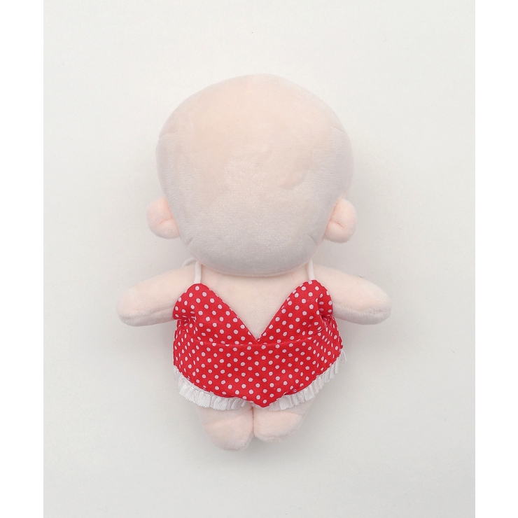 レッド | ぬいドット柄水着15cm | WEGO【WOMEN】