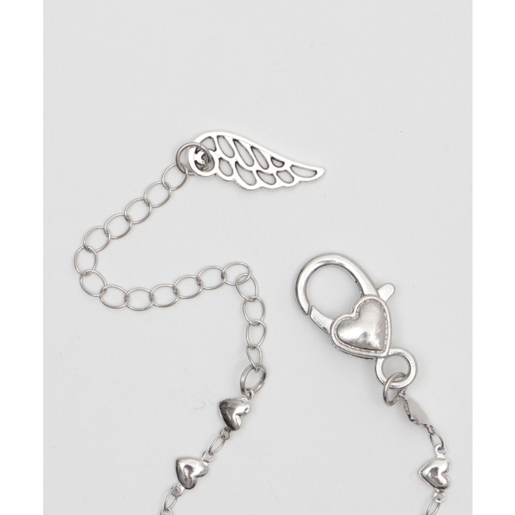 LBIG羽ハートチェーンネックレス | WEGO【WOMEN】 | 詳細画像11 