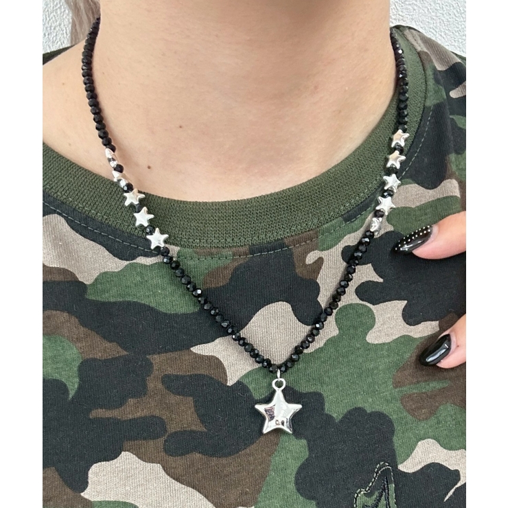 Galee スターモチーフ ビーズネックレス Lスターモチーフビーズネックレス[品番：WG010095283]｜WEGO【WOMEN