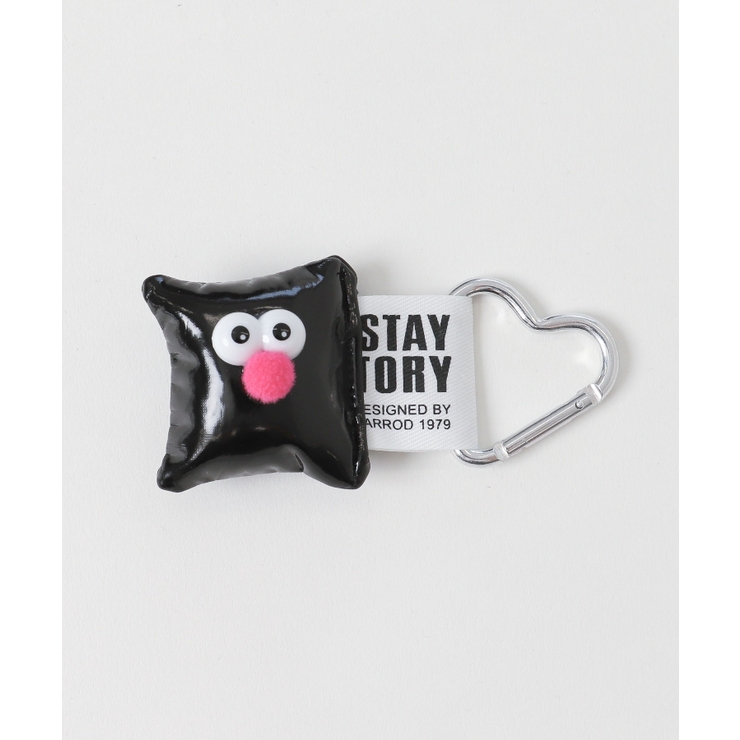 ブラック | スクエアモンスターキーホルダー | WEGO【WOMEN】