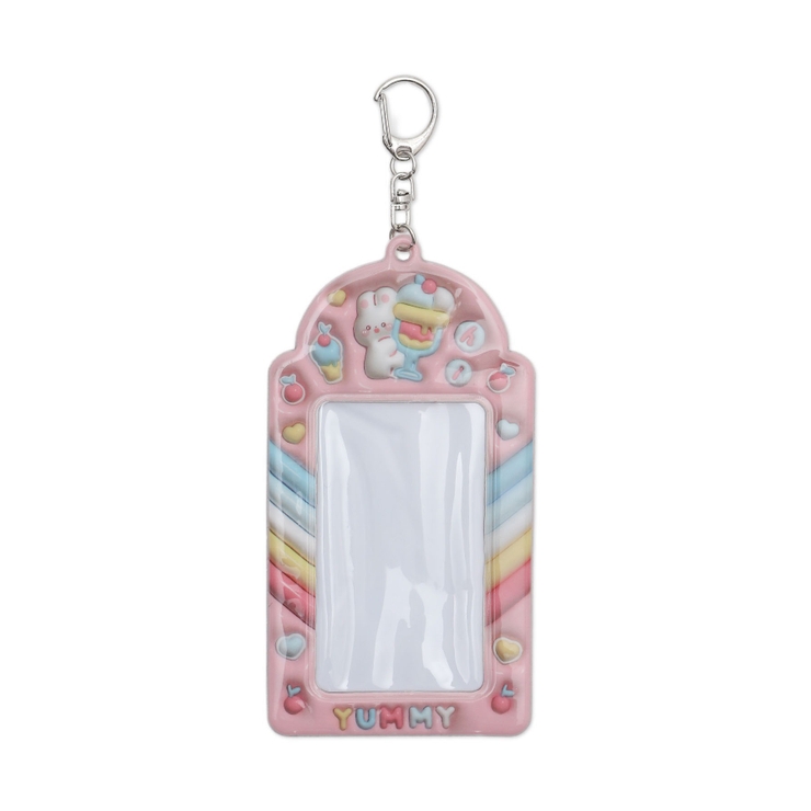 ぷっくりアニマルカードホルダーキーホルダー[品番：WG010095437