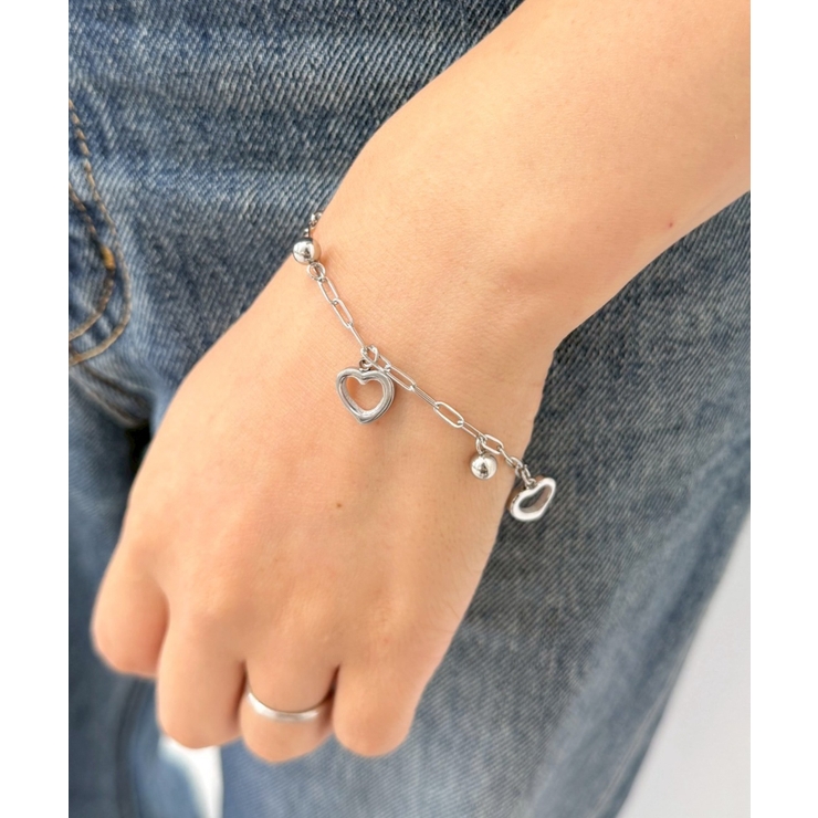 柄1 | Lステンレスアソートモチーフブレス | WEGO【WOMEN】