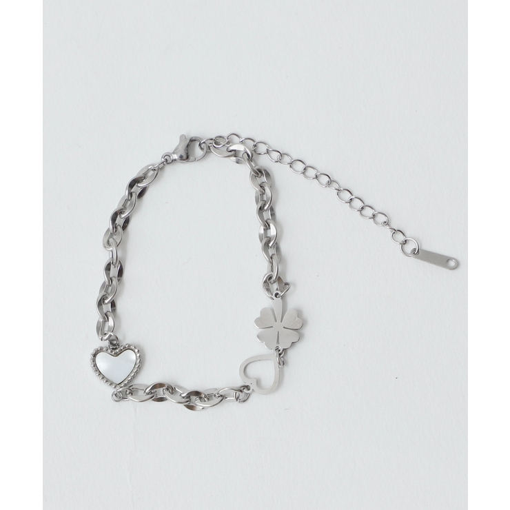 Lステンレスハートモチーフブレス | WEGO【WOMEN】 | 詳細画像3 