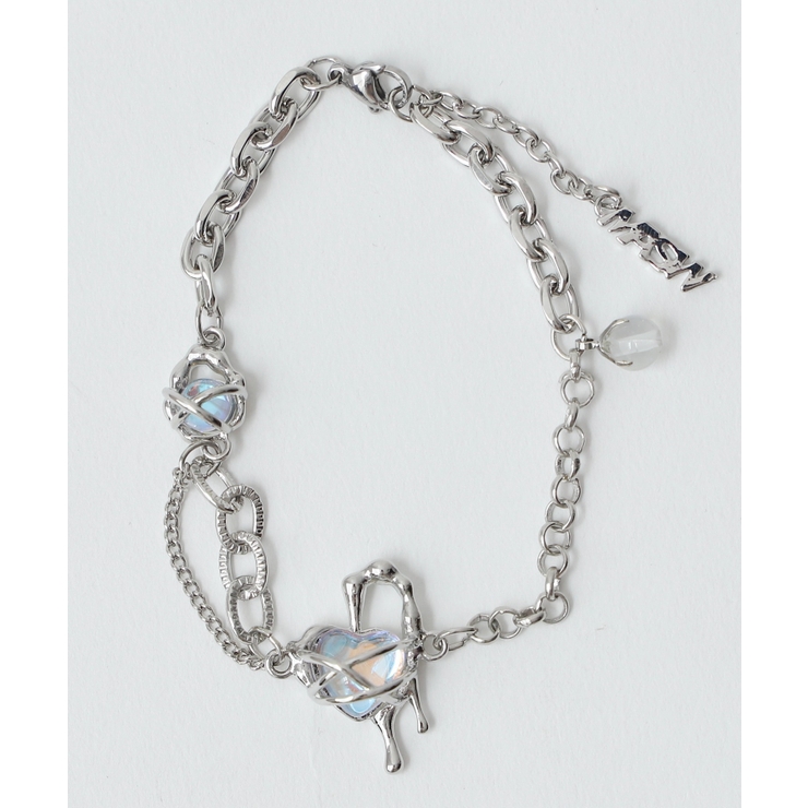 Lデザインチェーンモチーフブレス | WEGO【WOMEN】 | 詳細画像3 