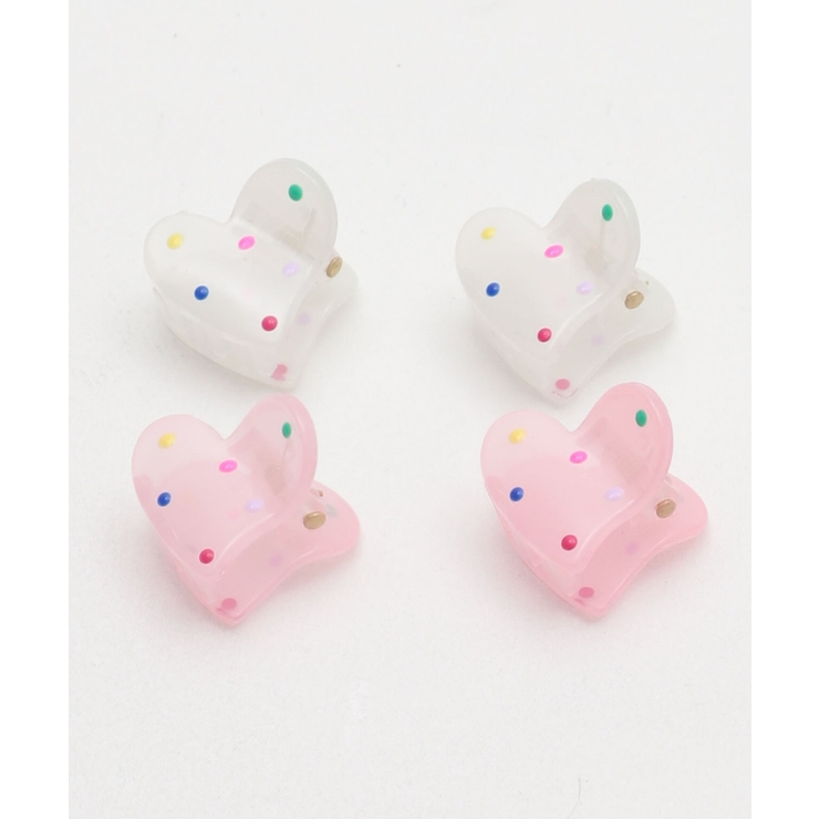 L4Pドットハートミニクリップ | WEGO【WOMEN】 | 詳細画像2 