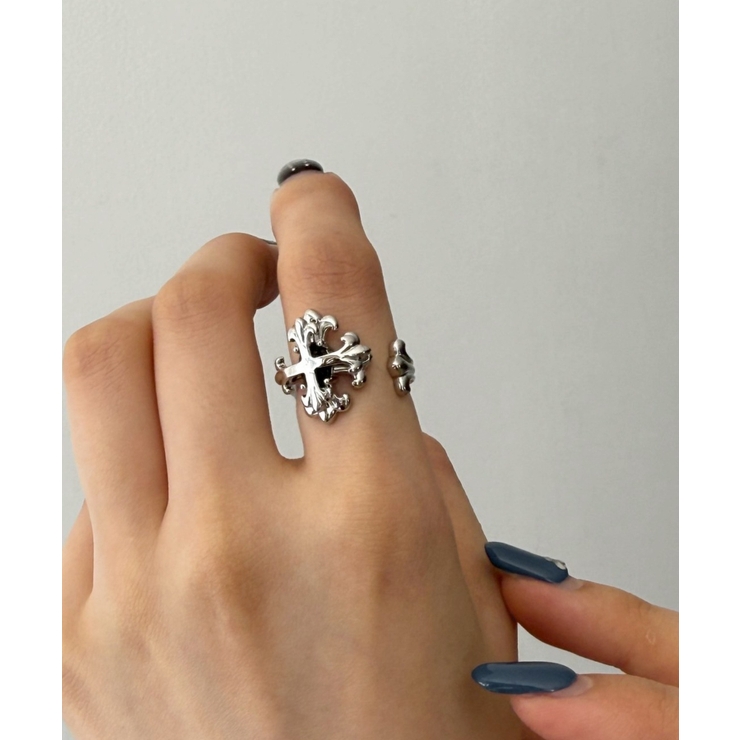 Lデザインモチーフリング | WEGO【WOMEN】 | 詳細画像1 
