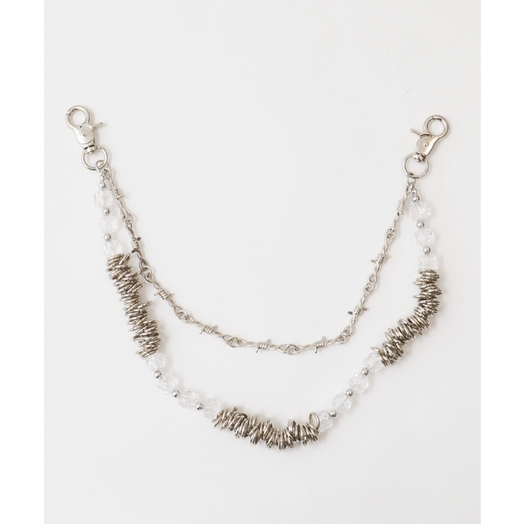 Mデザイン2連ウォレットチェーン | WEGO【MEN】 | 詳細画像3 