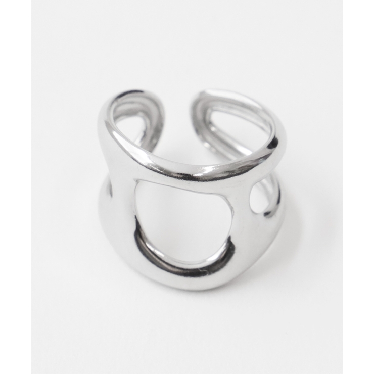 Lデザインステンレスリング | WEGO【WOMEN】 | 詳細画像2 