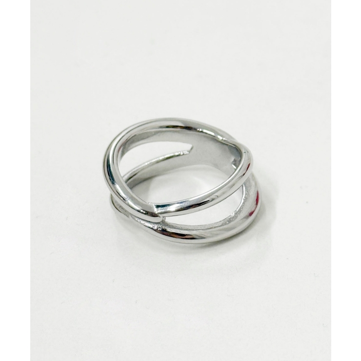 Lデザインステンレスリング | WEGO【WOMEN】 | 詳細画像5 