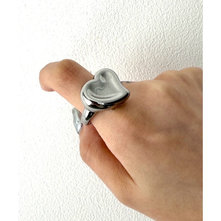 Lデザインステンレスリング | WEGO【WOMEN】 | 詳細画像10 