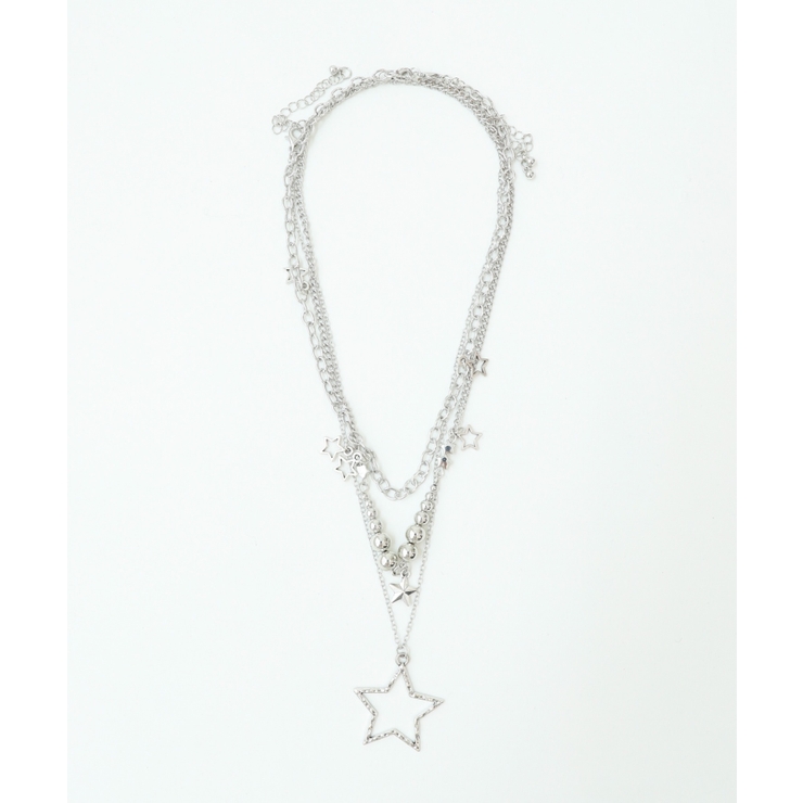 Lスターモチーフセットネックレス | WEGO【WOMEN】 | 詳細画像2 