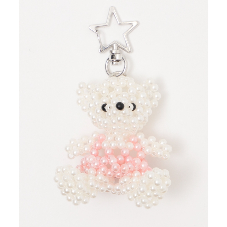 クマチャンビーズキーホルダー | WEGO【WOMEN】 | 詳細画像1 