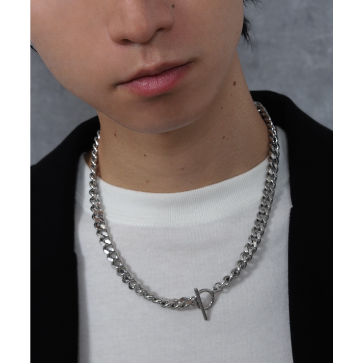 Mステンレスマンテルチェーンネックレス | WEGO【MEN】 | 詳細画像1 