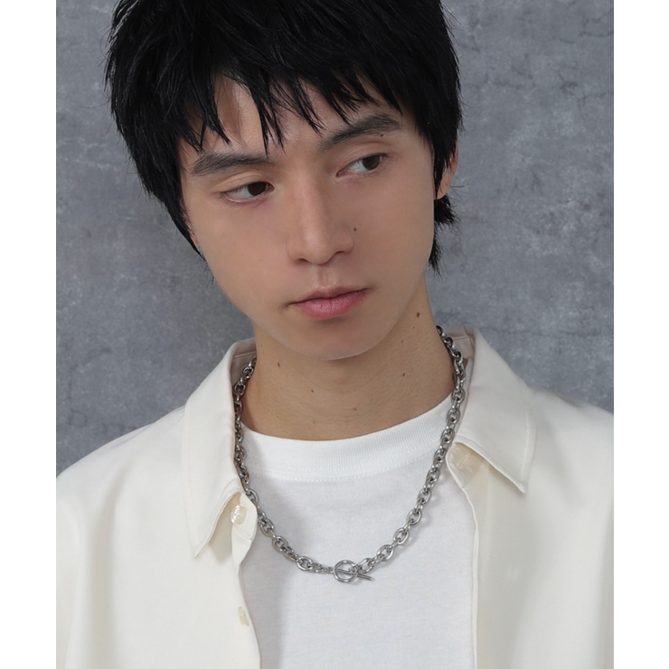 Mステンレスマンテルチェーンネックレス | WEGO【MEN】 | 詳細画像6 