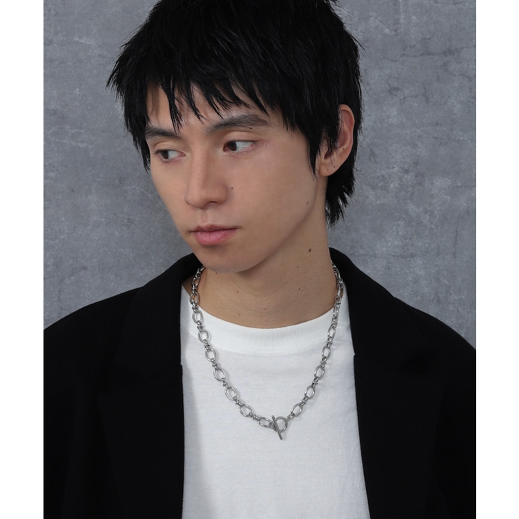 Mステンレスマンテルチェーンネックレス | WEGO【MEN】 | 詳細画像10 