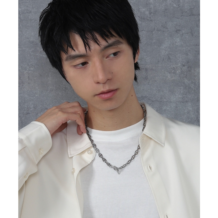 Mステンレスマンテルチェーンネックレス | WEGO【MEN】 | 詳細画像15 