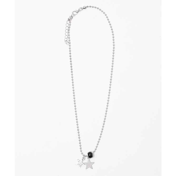 Lスターモチーフボールチェーンネックレス | WEGO【WOMEN】 | 詳細画像2 