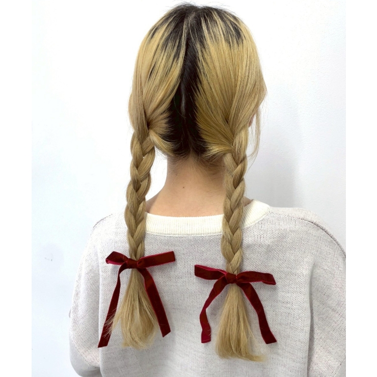 L2Pベロアロングリボンクリップ | WEGO【WOMEN】 | 詳細画像1 