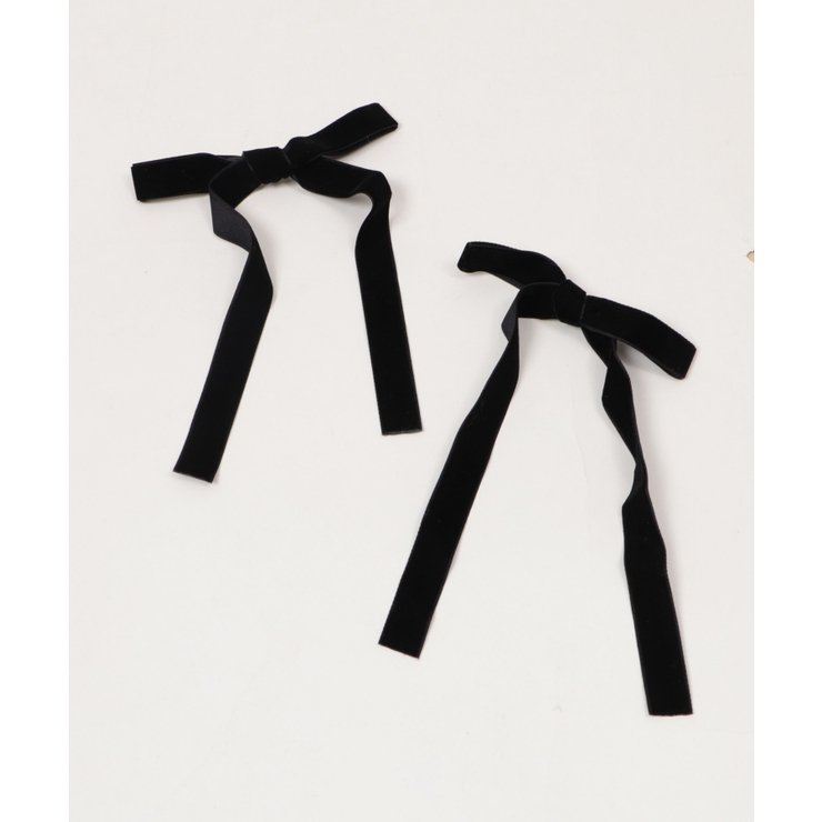 L2Pベロアロングリボンクリップ | WEGO【WOMEN】 | 詳細画像5 
