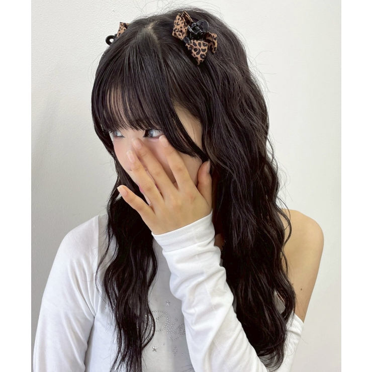 柄2 | L2Pレオパードリボンクリップ | WEGO【WOMEN】