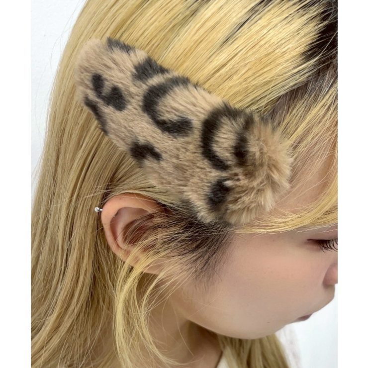 L2Pレオパードファーヘアピン[品番：WG010096370]｜WEGO【WOMEN