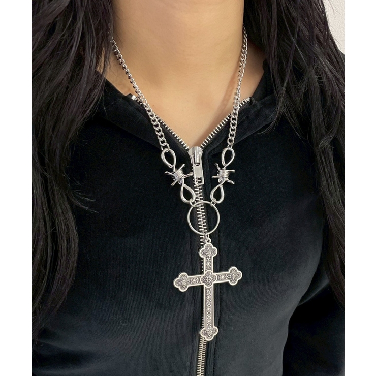LBIGクロスモチーフネックレス | WEGO【WOMEN】 | 詳細画像1 