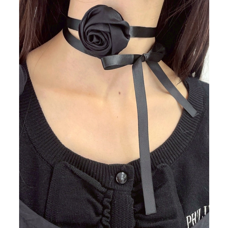 Lローズリボンチョーカー | WEGO【WOMEN】 | 詳細画像3 