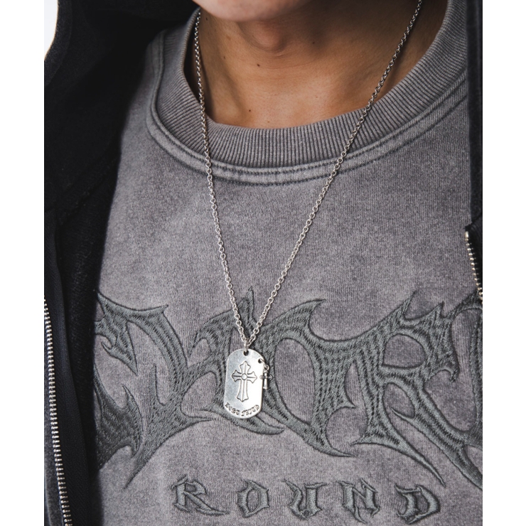 柄2 | Mモチーフドッグタグネックレス | WEGO【MEN】