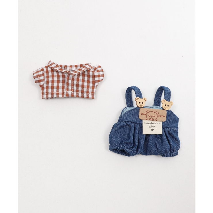 ぬいデニムオーバーオールセット10cm | WEGO【WOMEN】 | 詳細画像3 