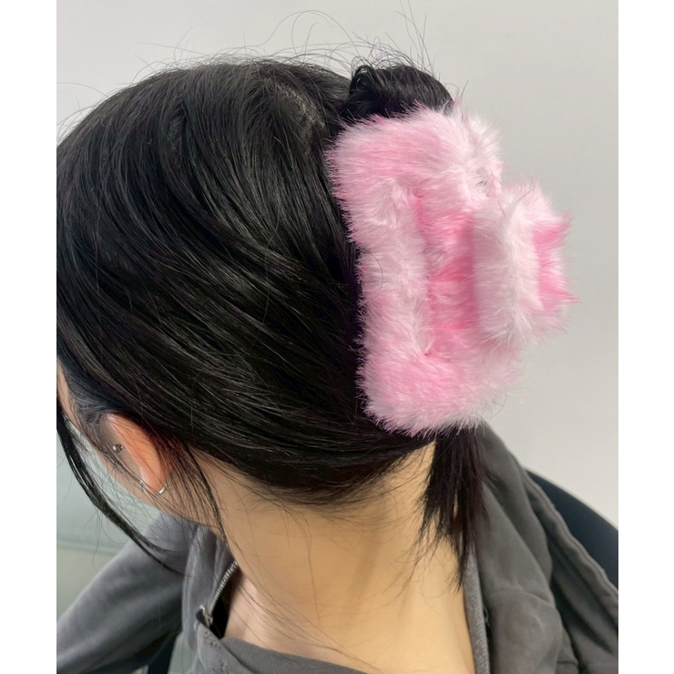 ショックピンク | Lスクエアファーバンス | WEGO【WOMEN】