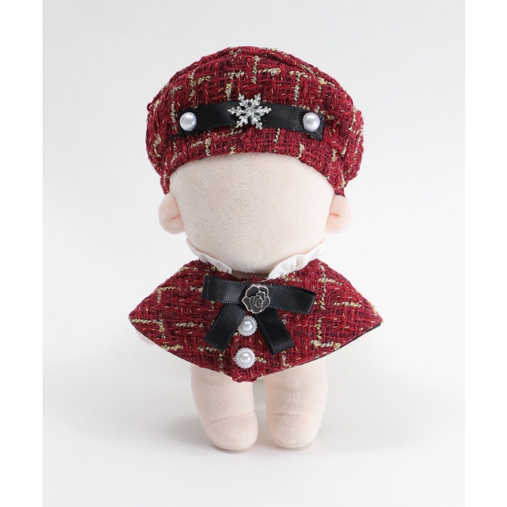 ワイン | ぬいツイードケープセット12cm | WEGO【WOMEN】