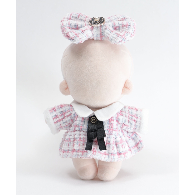 ぬいツイードワンピースセット15cm | WEGO【WOMEN】 | 詳細画像1 