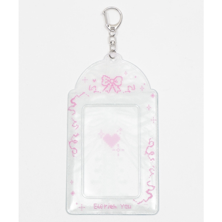 ホワイトその他 | スケルトンカードホルダーキーホルダー | WEGO【WOMEN】