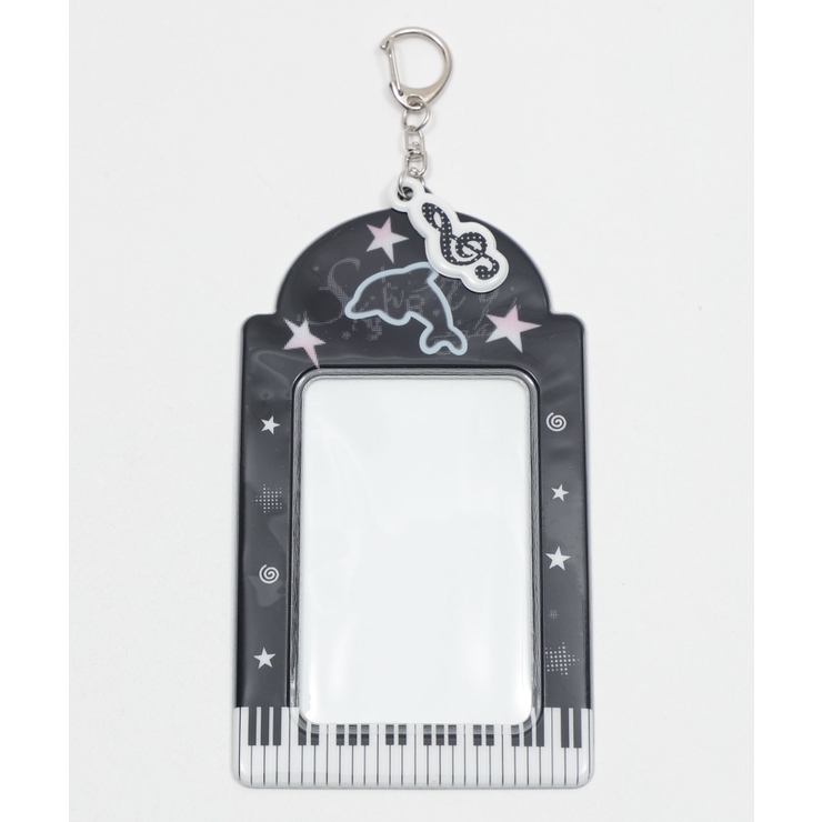 ブラック | ドルフィングラフィックカードホルダーキーホルダー | WEGO【WOMEN】