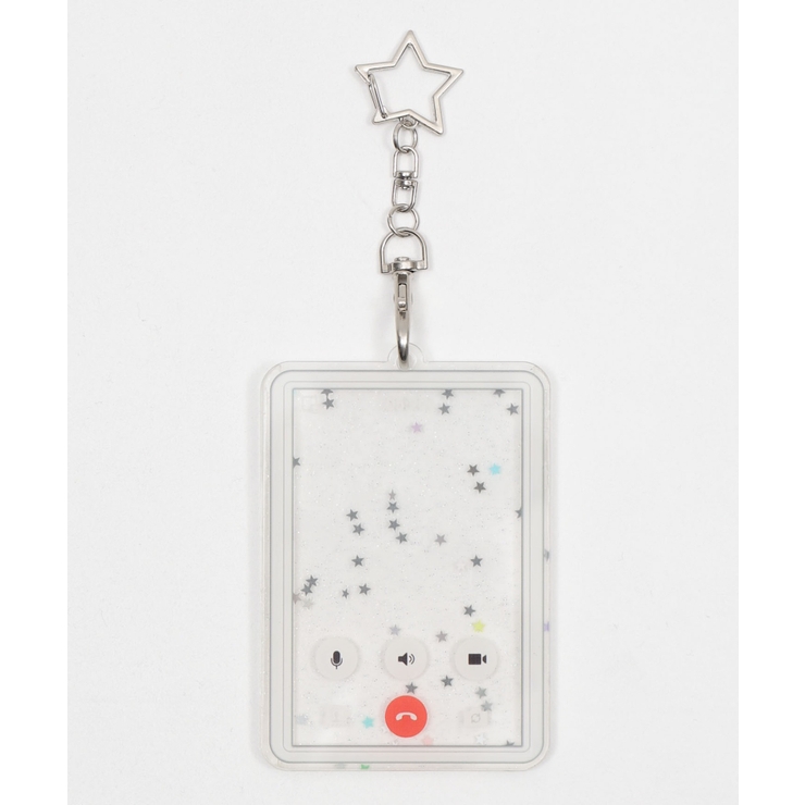 柄1 | クリアカードホルダーキーホルダー | WEGO【WOMEN】