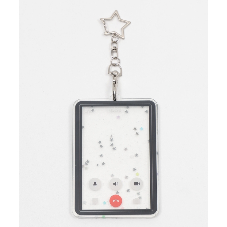 柄2 | クリアカードホルダーキーホルダー | WEGO【WOMEN】