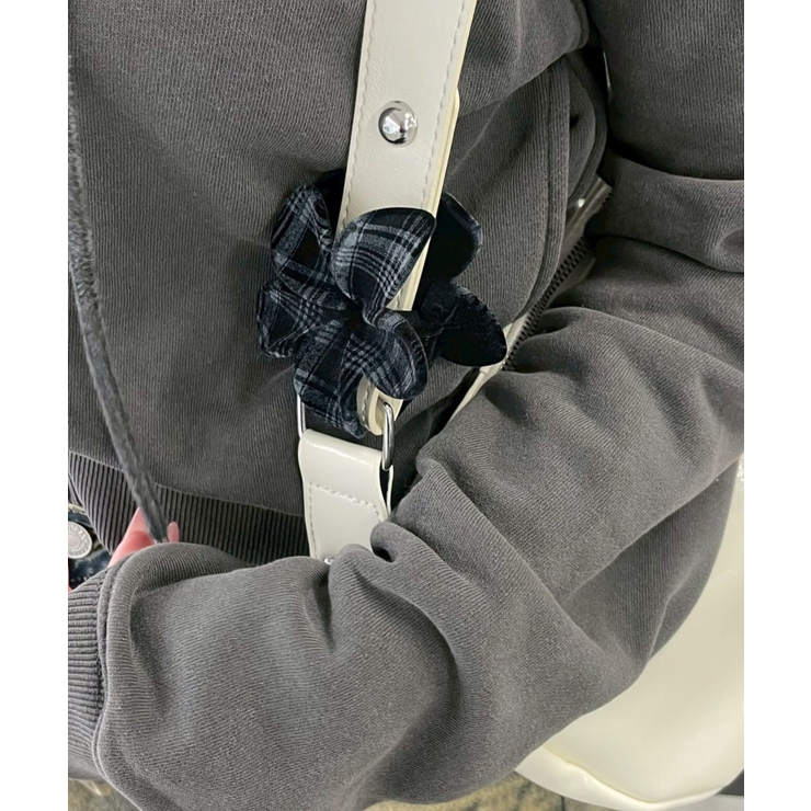 ブラックチェック1 | L総柄フラワーバンス | WEGO【WOMEN】