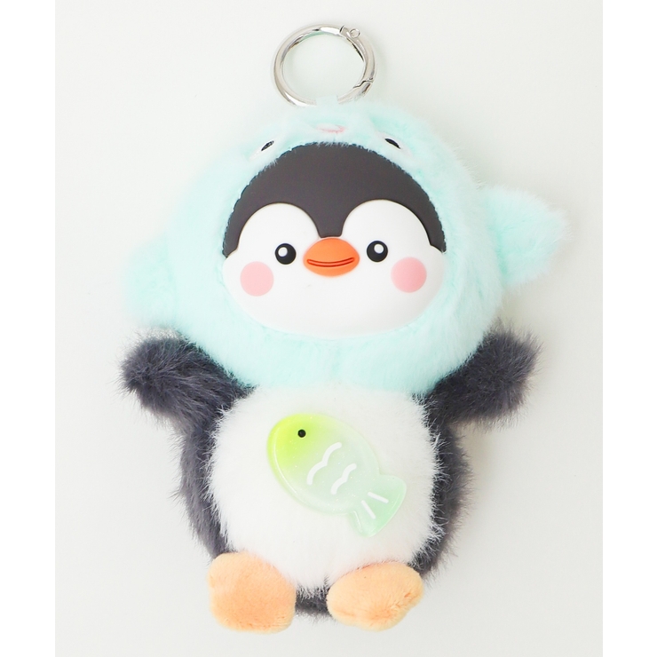 ブルー | ぷっくりぺんぎんぬいぐるみキーホルダー | WEGO【WOMEN】
