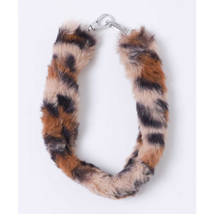 ブラウン | レオパードハンドストラップ | WEGO【WOMEN】