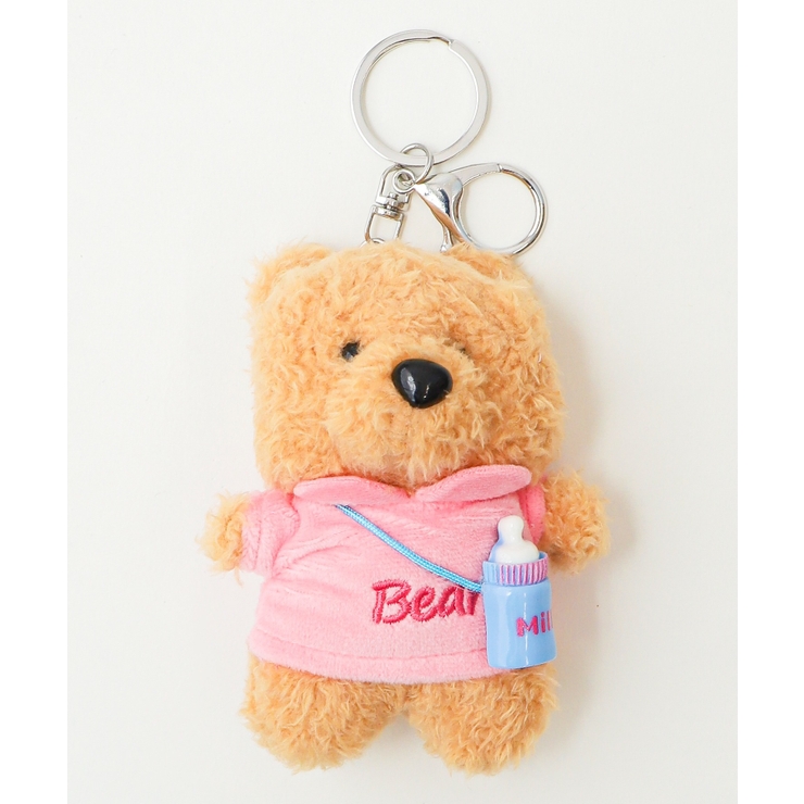 柄2 | もこもこbearぬいぐるみキーホルダー | WEGO【WOMEN】