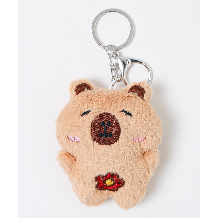 柄1 | ミニカピバラぬいぐるみキーホルダー | WEGO【WOMEN】