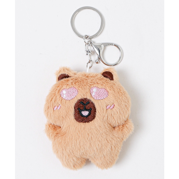 柄2 | ミニカピバラぬいぐるみキーホルダー | WEGO【WOMEN】