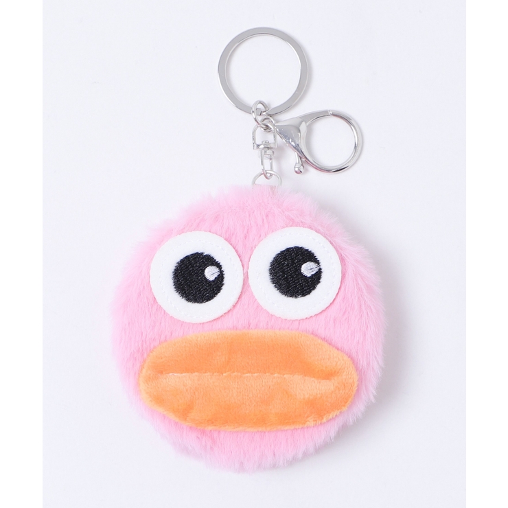 ピンク | くちびるモンスターぬいぐるみミラーキーホルダー | WEGO【WOMEN】